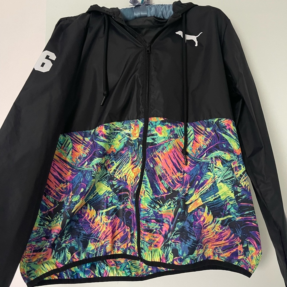 Pink wind breaker
